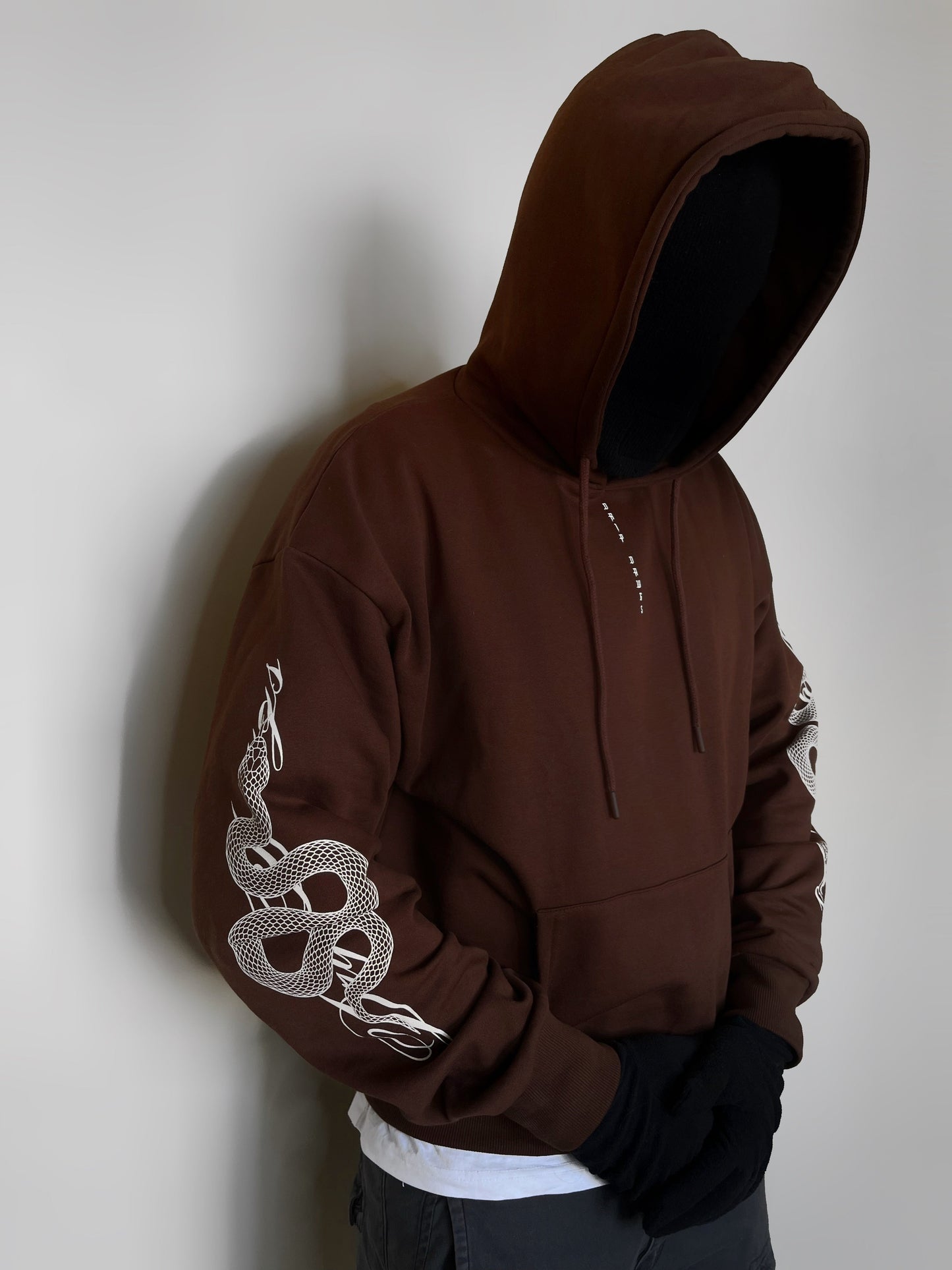 Serpent Hoodie - Brown