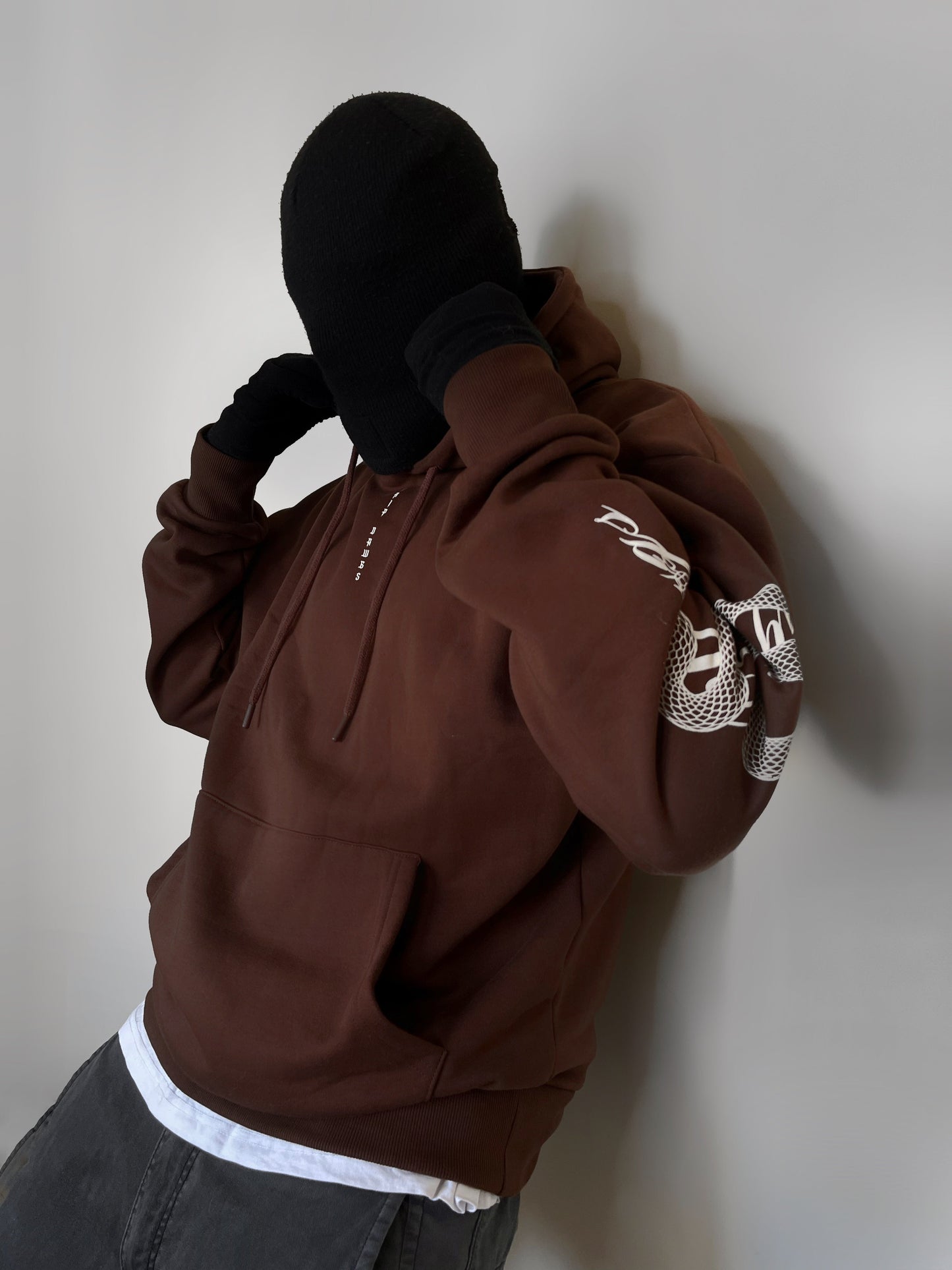 Serpent Hoodie - Brown