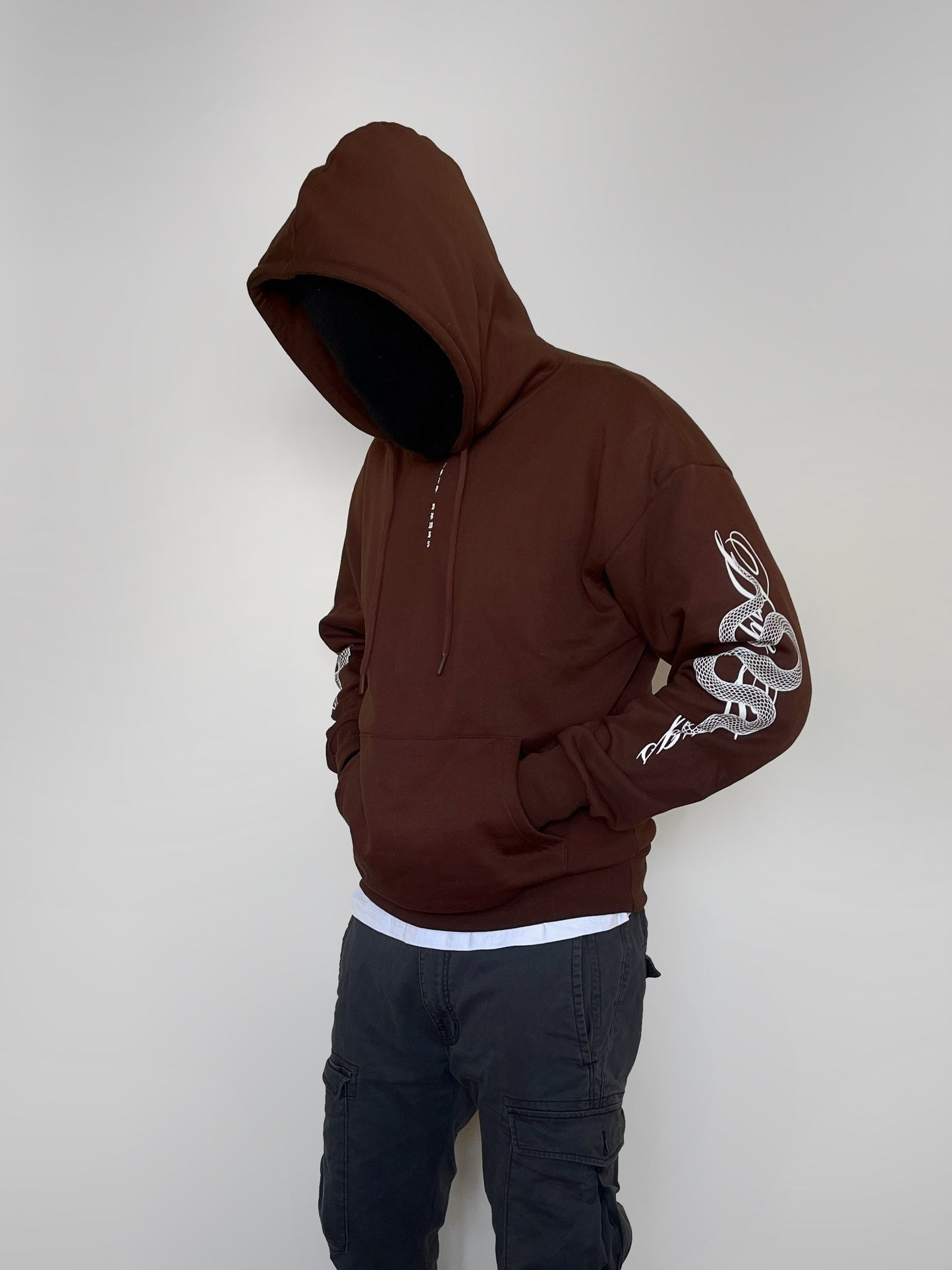 Serpent Hoodie - Brown