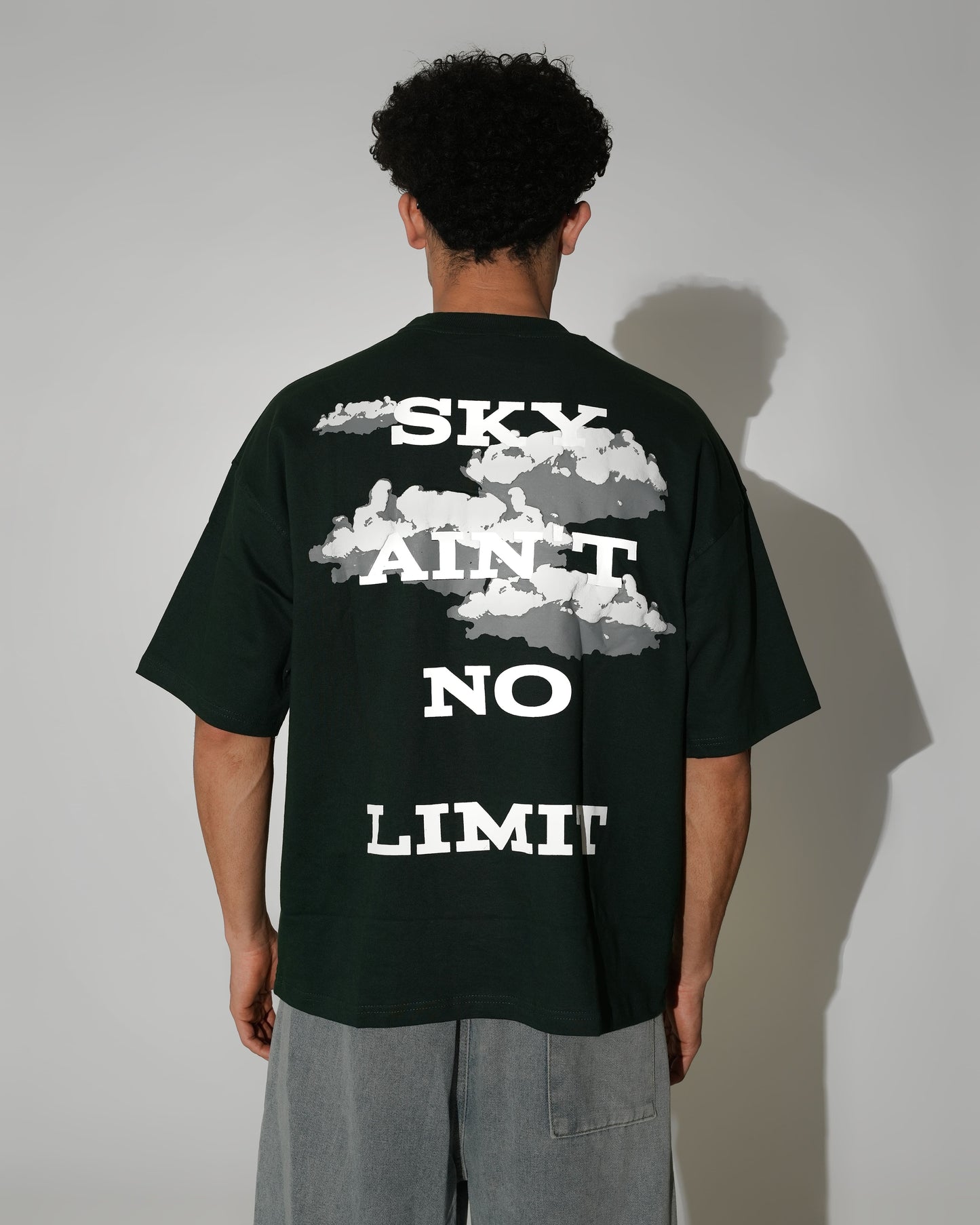 Sky Ain't No Limit Tee - Forest