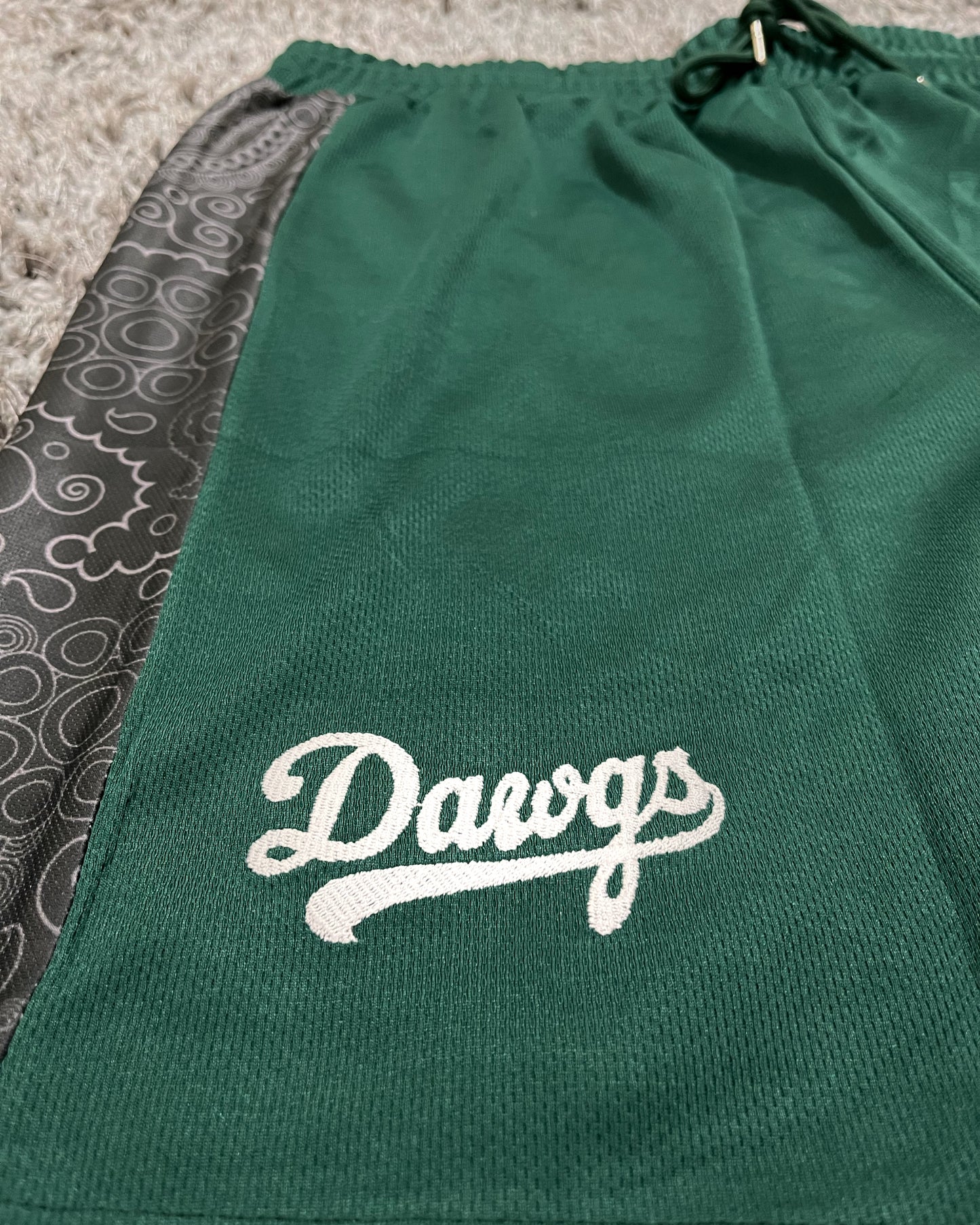 Baseball Jersey Shorts - Shamrock Green