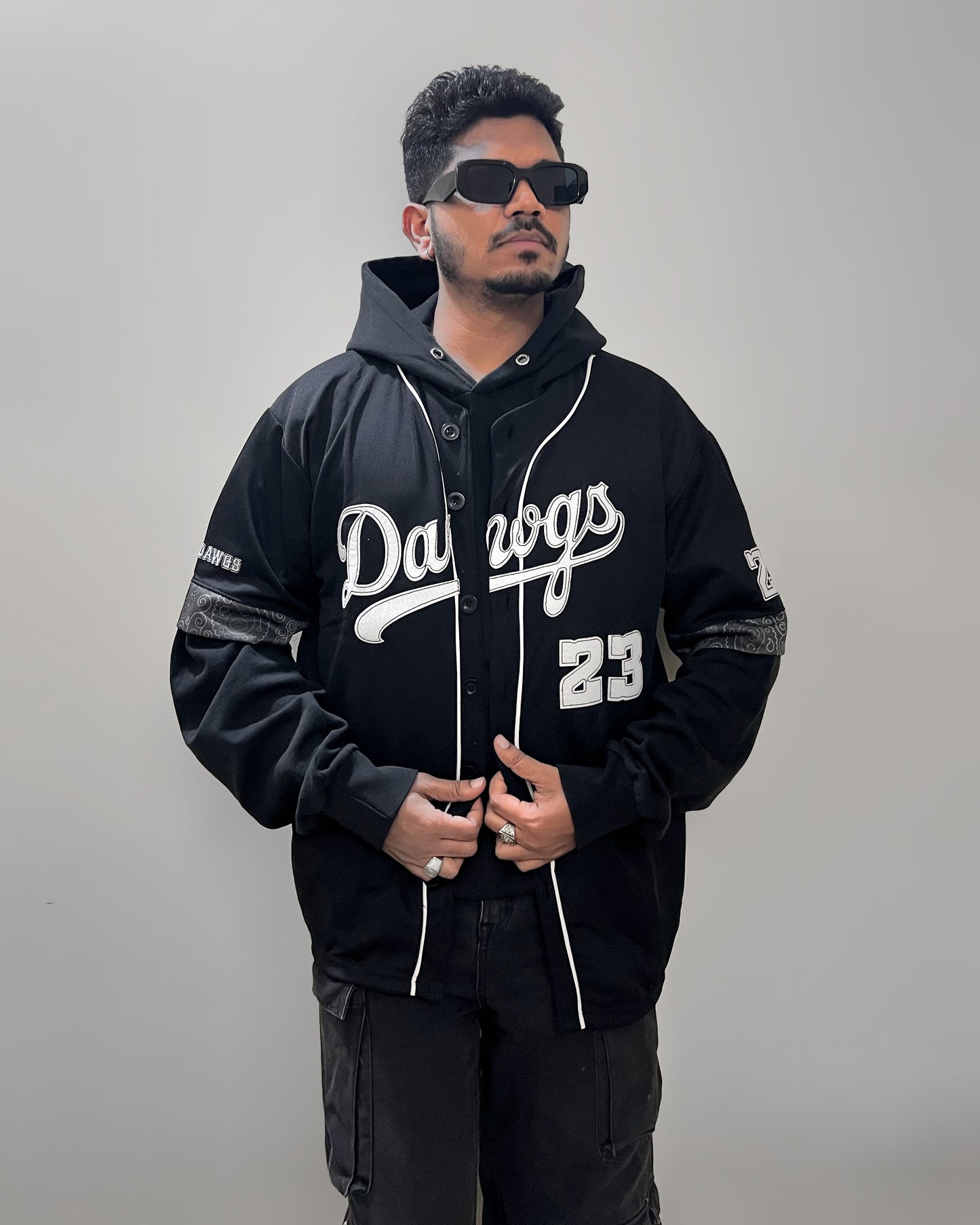 Baseball Jersey - Black Grease