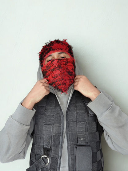 Revoke Balaclava Ski Mask - Crimson
