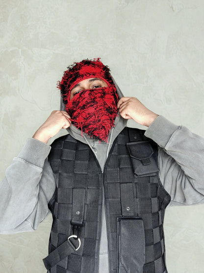 Revoke Balaclava Ski Mask - Crimson