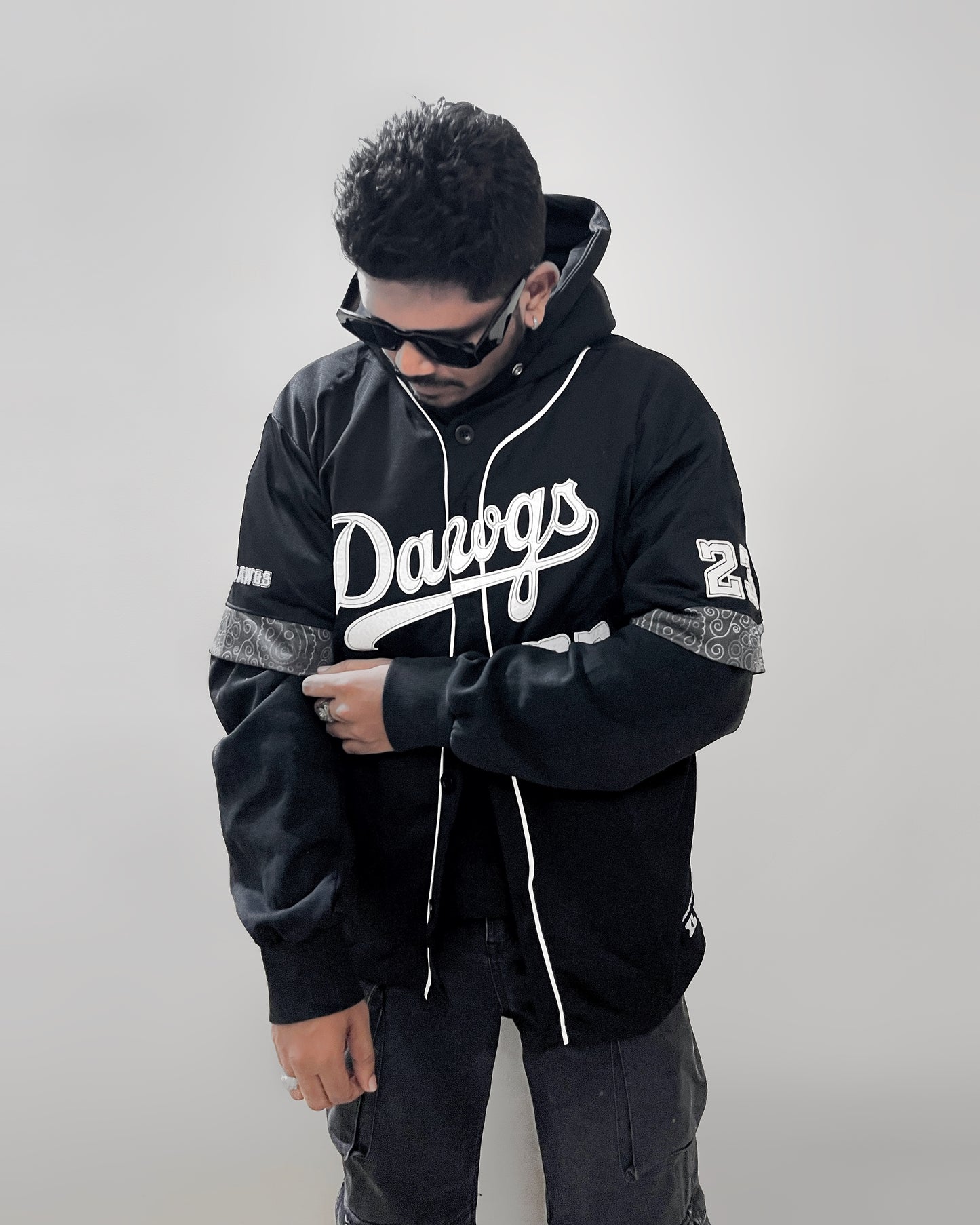 Baseball Jersey - Black Grease