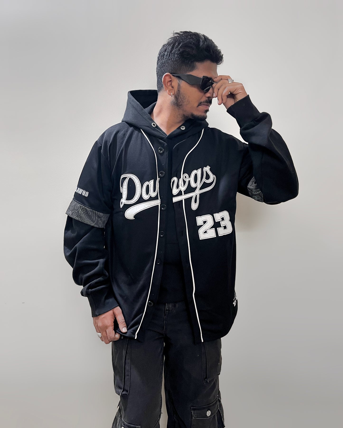 Baseball Jersey - Black Grease